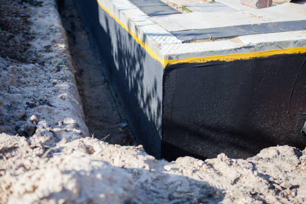Residential Waterproofing installation at a Lancaster, SC home by SJ Waterproofing Pros